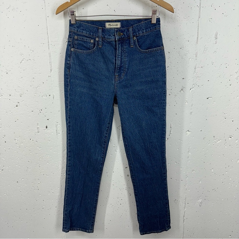 Madewell Women’s size 26 The Perfect Vintage Haight Wash High Waist Mom Jeans - Picture 2 of 13